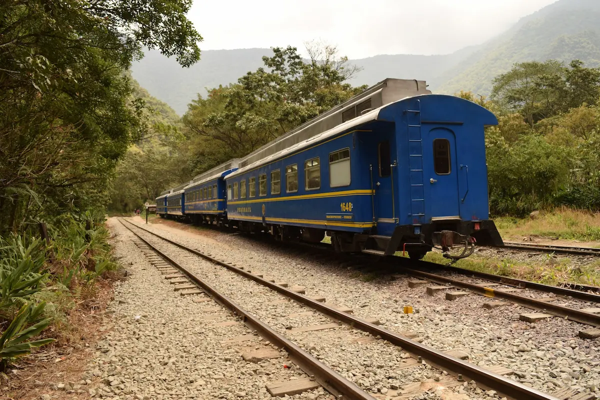 Train to Machu Picchu from Cusco