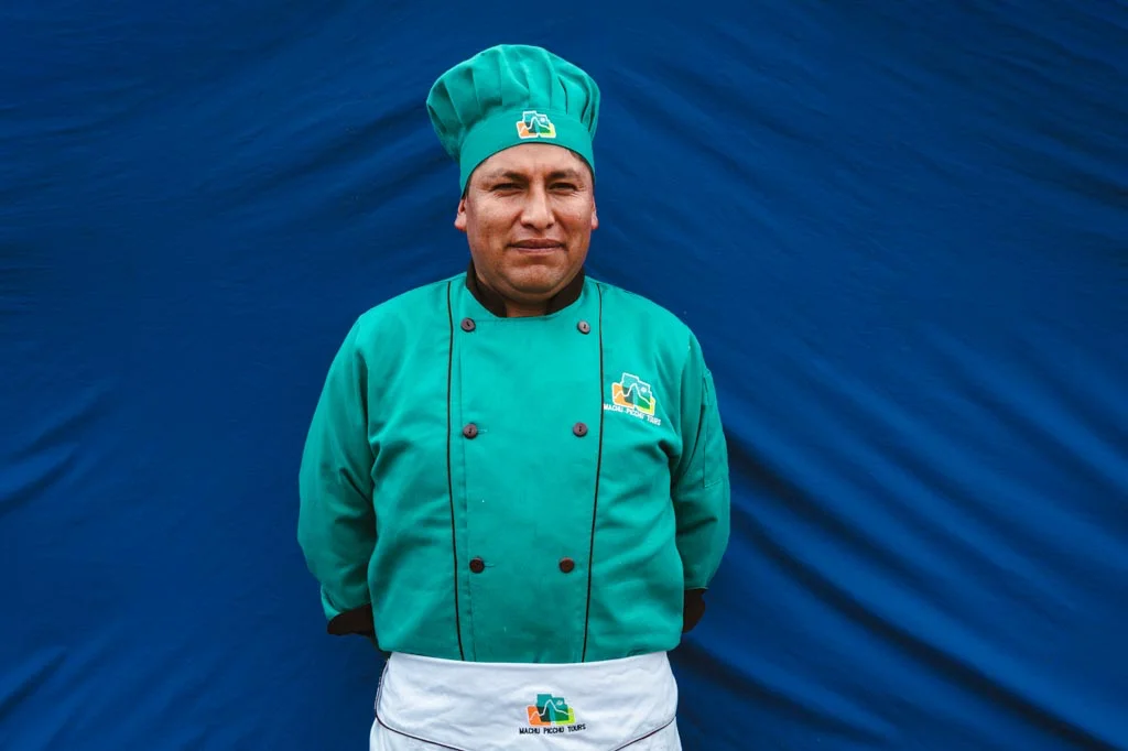 Inca trail Machu Picchu chef